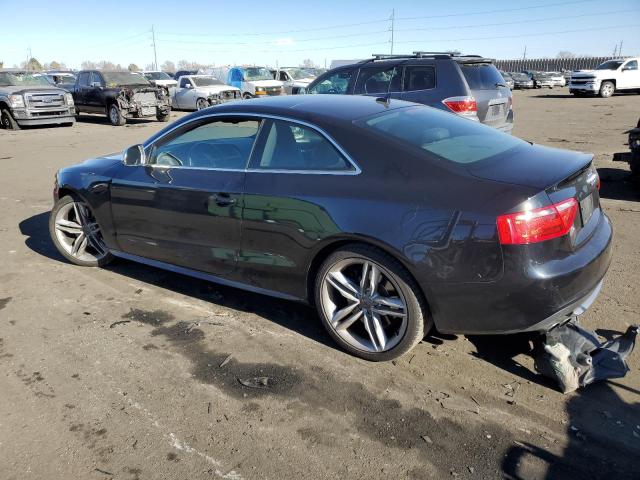 WAURV78TX9A018803 - 2009 AUDI S5 QUATTRO BLACK photo 2