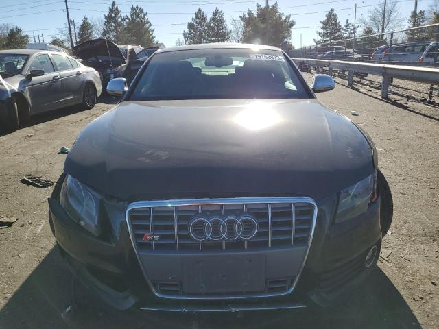 WAURV78TX9A018803 - 2009 AUDI S5 QUATTRO BLACK photo 5