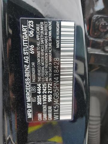 W1K5J4GB5PN418428 - 2023 MERCEDES-BENZ CLA 250 BLACK photo 12