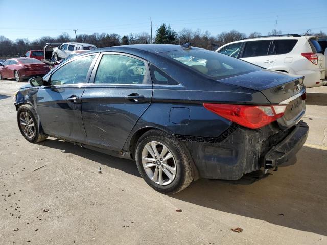 5NPEB4AC6EH861340 - 2014 HYUNDAI SONATA GLS BLUE photo 2