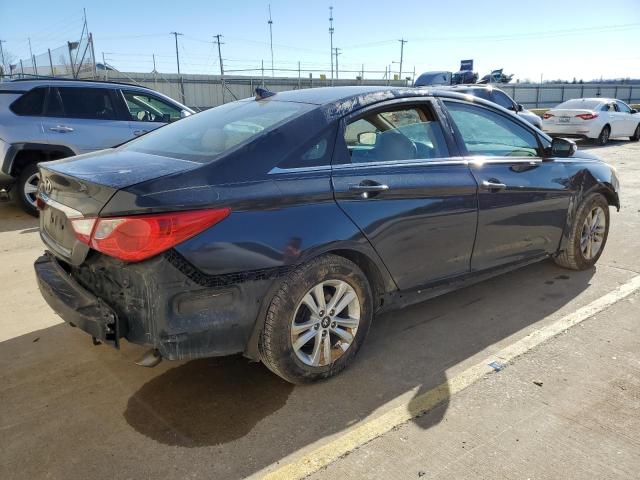 5NPEB4AC6EH861340 - 2014 HYUNDAI SONATA GLS BLUE photo 3