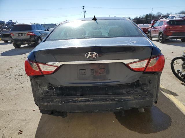 5NPEB4AC6EH861340 - 2014 HYUNDAI SONATA GLS BLUE photo 6