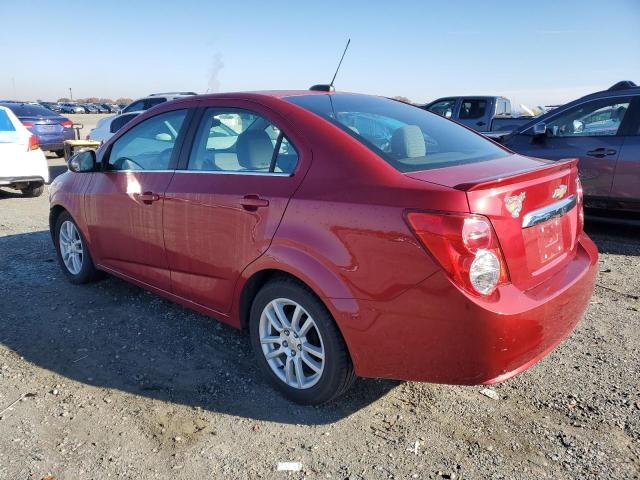 1G1JC5SHXG4158062 - 2016 CHEVROLET SONIC LT RED photo 2