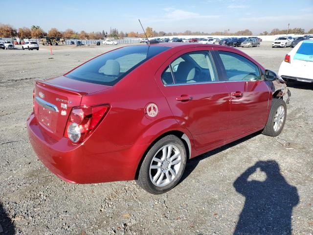 1G1JC5SHXG4158062 - 2016 CHEVROLET SONIC LT RED photo 3