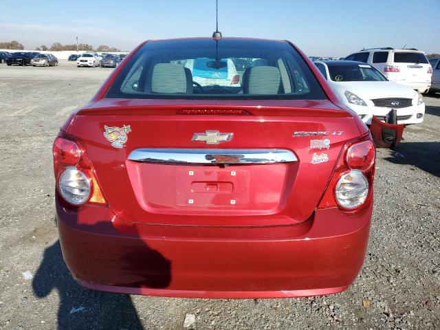 1G1JC5SHXG4158062 - 2016 CHEVROLET SONIC LT RED photo 6