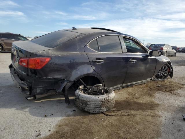 JTHCK262382020866 - 2008 LEXUS IS 250 BLUE photo 3