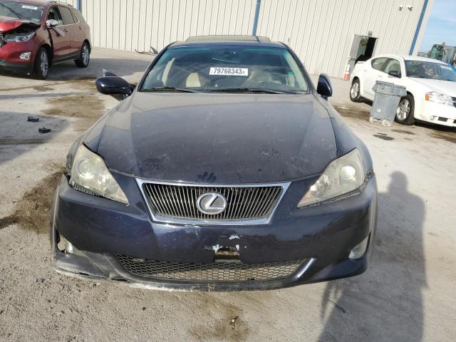 JTHCK262382020866 - 2008 LEXUS IS 250 BLUE photo 5