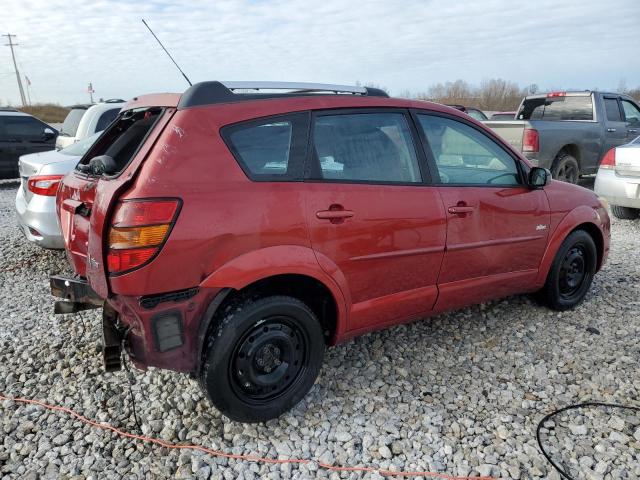 5Y2SL62844Z446711 - 2004 PONTIAC VIBE BURGUNDY photo 3