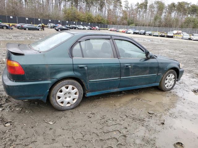 2HGEJ6618YH532336 - 2000 HONDA CIVIC BASE GREEN photo 3