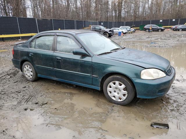 2HGEJ6618YH532336 - 2000 HONDA CIVIC BASE GREEN photo 4