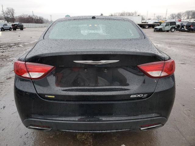 1C3CCCBB8FN733059 - 2015 CHRYSLER 200 S BLACK photo 6