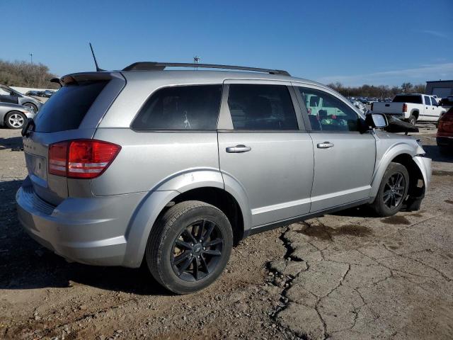 3C4PDCAB6LT280308 - 2020 DODGE JOURNEY SE SILVER photo 3