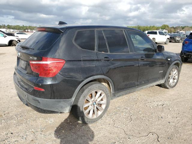 5UXWX9C59E0D41360 - 2014 BMW X3 XDRIVE28I BLACK photo 3