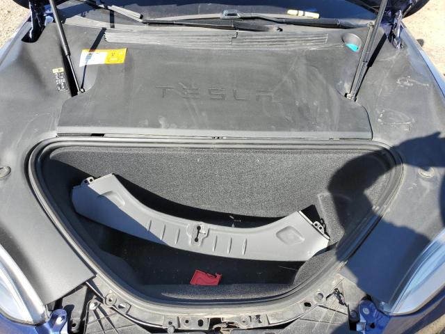 5YJSA1E28HF211062 - 2017 TESLA MODEL S ლურჯი ფოტო 11