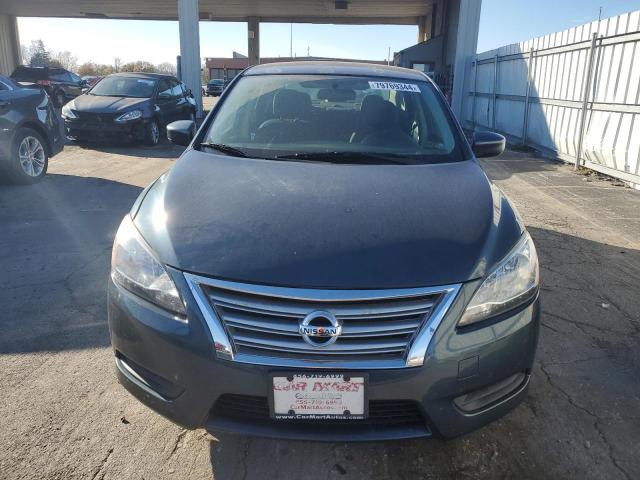 3N1AB7AP1EY271622 - 2014 NISSAN SENTRA S BLUE photo 5