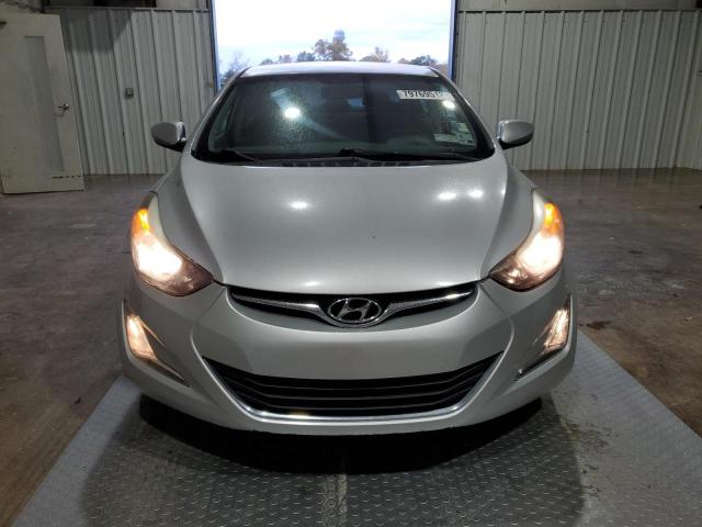 KMHDH4AE2EU214107 - 2014 HYUNDAI ELANTRA SE SILVER photo 5