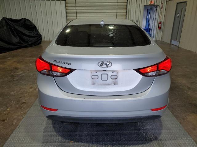 KMHDH4AE2EU214107 - 2014 HYUNDAI ELANTRA SE SILVER photo 6