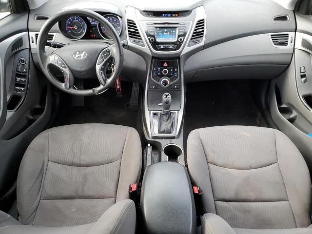 KMHDH4AE2EU214107 - 2014 HYUNDAI ELANTRA SE SILVER photo 8