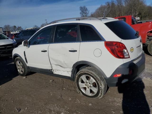 3GNAL2EK9ES537880 - 2014 CHEVROLET CAPTIVA LS WHITE photo 2