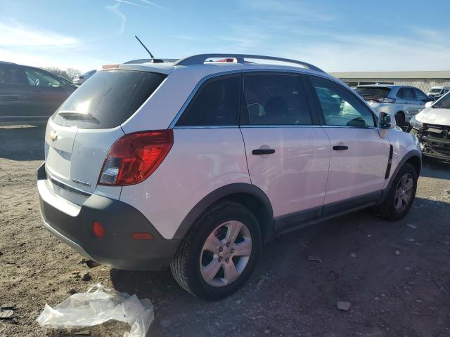 3GNAL2EK9ES537880 - 2014 CHEVROLET CAPTIVA LS WHITE photo 3