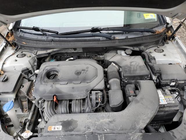 5NPE24AF9FH208805 - 2015 HYUNDAI SONATA SE SILVER photo 11