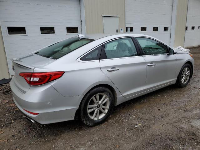 5NPE24AF9FH208805 - 2015 HYUNDAI SONATA SE SILVER photo 3