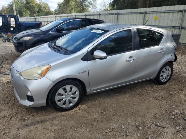 JTDKDTB34D1547598 - 2013 TOYOTA PRIUS C SILVER photo 1