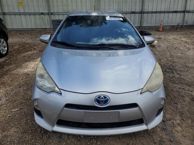 JTDKDTB34D1547598 - 2013 TOYOTA PRIUS C SILVER photo 5