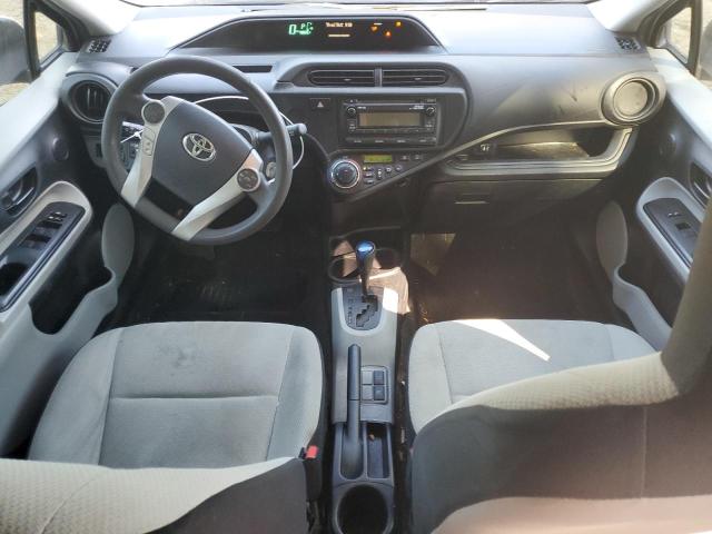 JTDKDTB34D1547598 - 2013 TOYOTA PRIUS C SILVER photo 8