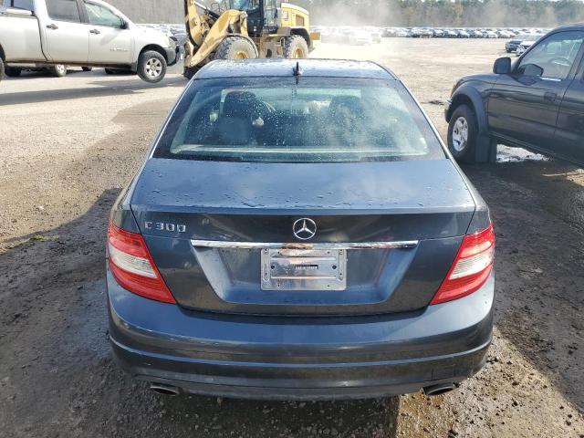 WDDGF54X28F096844 - 2008 MERCEDES-BENZ C 300 BLUE photo 6