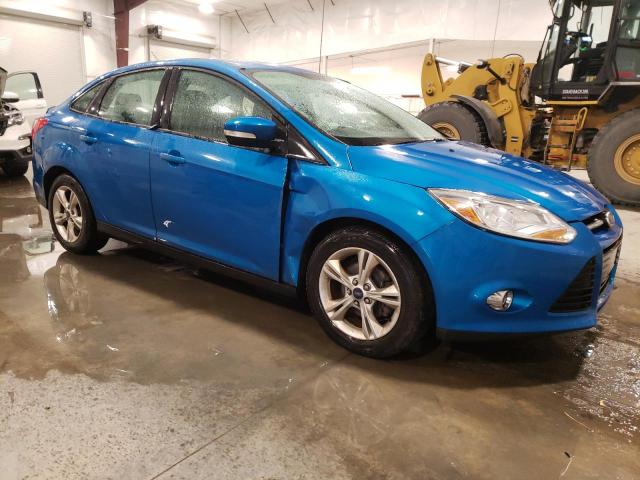 1FAHP3F21CL403230 - 2012 FORD FOCUS SE BLUE photo 4