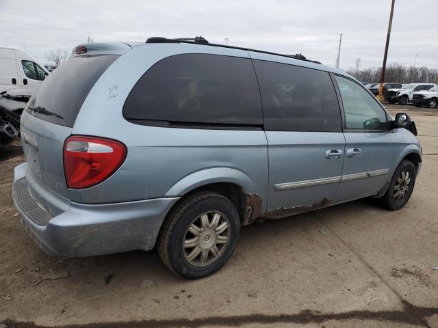 2A4GP54L86R671310 - 2006 CHRYSLER TOWN & COU TOURING ლურჯი ფოტო 3