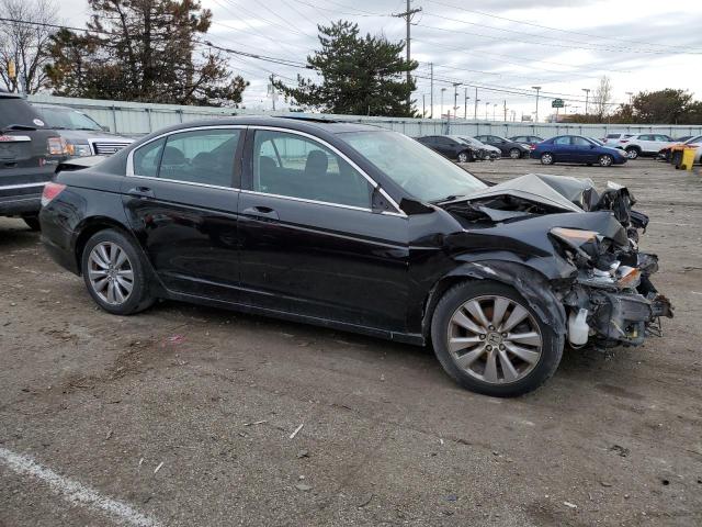 1HGCP2F7XCA112250 - 2012 HONDA ACCORD EX BLACK photo 4