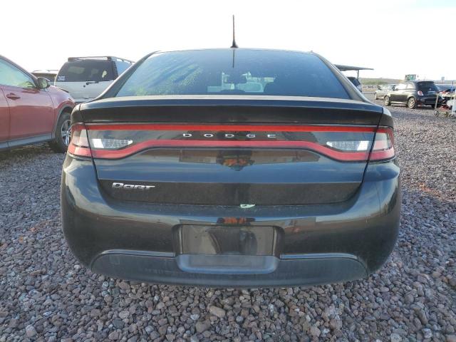 1C3CDFAA7GD736520 - 2016 DODGE DART SE BLACK photo 6