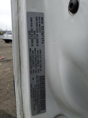 ZFBERFAB2H6F47221 - 2017 RAM PROMASTER თეთრი ფოტო 13