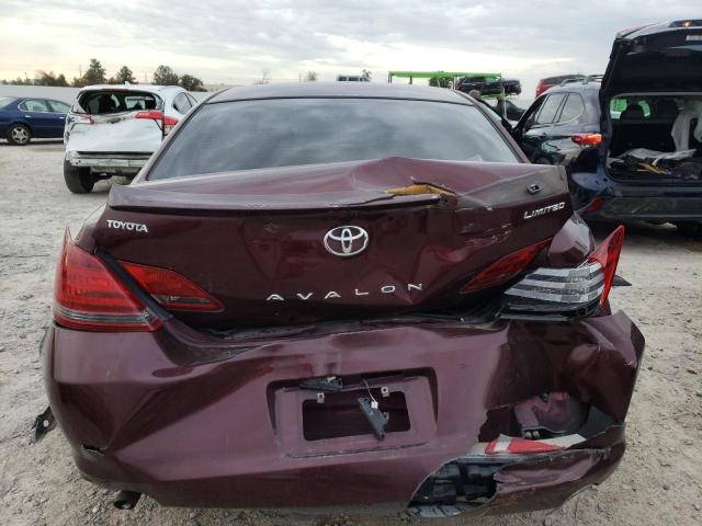 4T1BK36B08U324174 - 2008 TOYOTA AVALON XL PURPLE photo 6