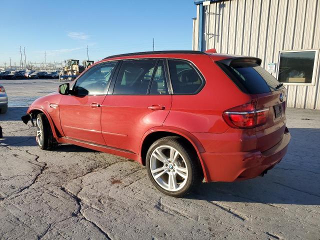 5YMGY0C59BLK26996 - 2011 BMW X5 M RED photo 2