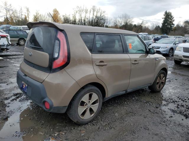 KNDJN2A25E7060811 - 2014 KIA SOUL BROWN photo 3