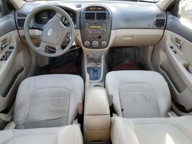 KNAFE221395603146 - 2009 KIA SPECTRA EX BEIGE photo 8