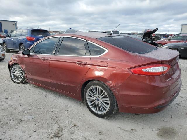 3FA6P0HD0ER192997 - 2014 FORD FUSION SE RED photo 2