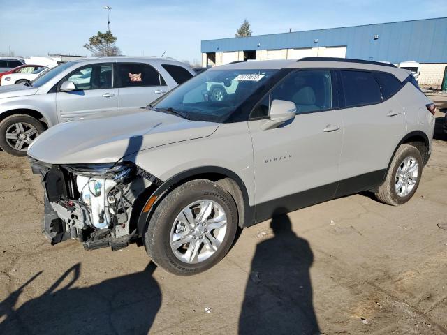 3GNKBHRS4MS530631 - 2021 CHEVROLET BLAZER 2LT GRAY photo 1