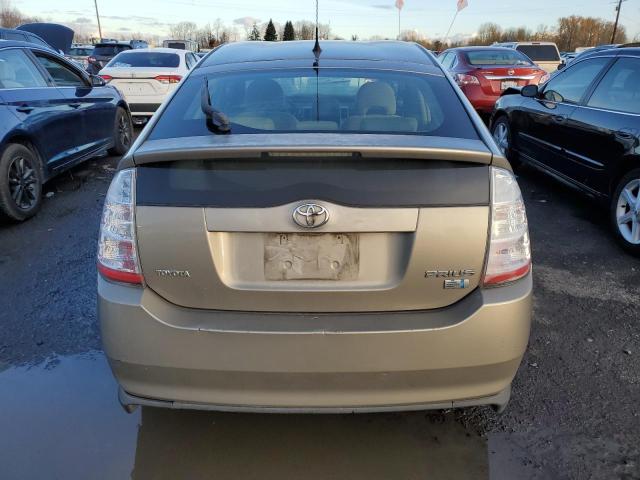 JTDKB20U677618457 - 2007 TOYOTA PRIUS BEIGE photo 6