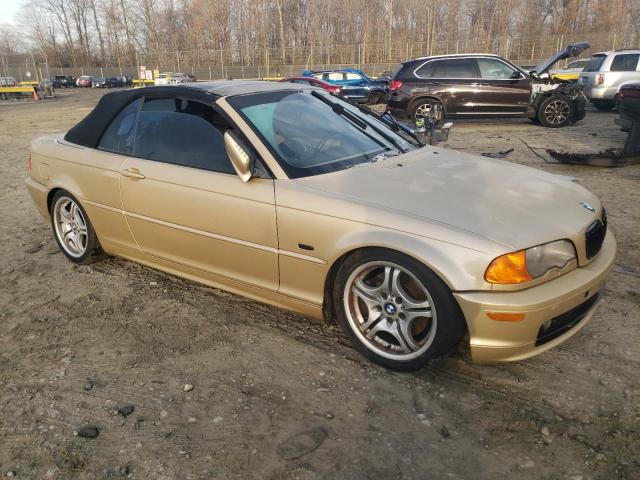 WBABS53471JU82201 - 2001 BMW 330 CI GOLD photo 4