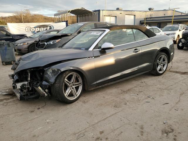 WAUY4GF58JN004480 - 2018 AUDI S5 PREMIUM PLUS ნაცრისფერი ფოტო 1