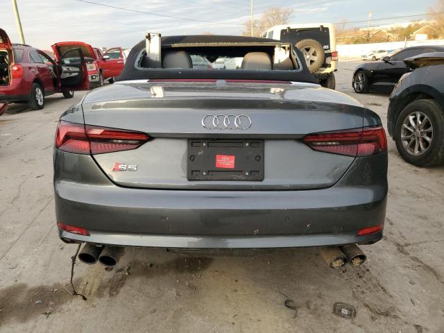 WAUY4GF58JN004480 - 2018 AUDI S5 PREMIUM PLUS ნაცრისფერი ფოტო 6