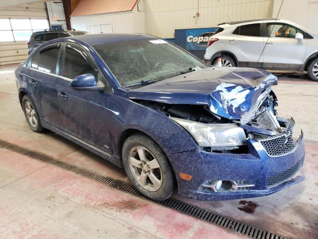 1G1PL5SC9C7293220 - 2012 CHEVROLET CRUZE LT BLUE photo 4