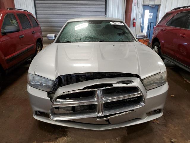 2C3CDXBG9CH108836 - 2012 DODGE CHARGER SE SILVER photo 5