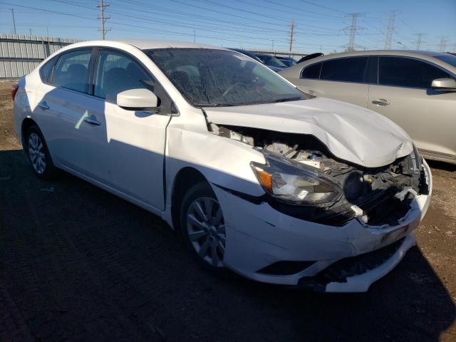 3N1AB7AP1GY322636 - 2016 NISSAN SENTRA S WHITE photo 4