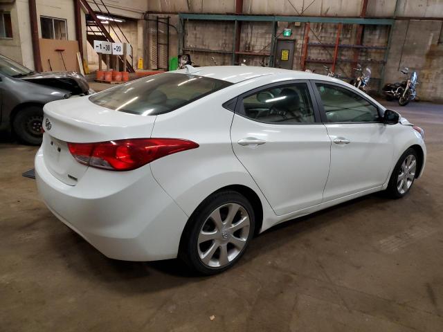 5NPDH4AE0CH138821 - 2012 HYUNDAI ELANTRA GLS WHITE photo 3