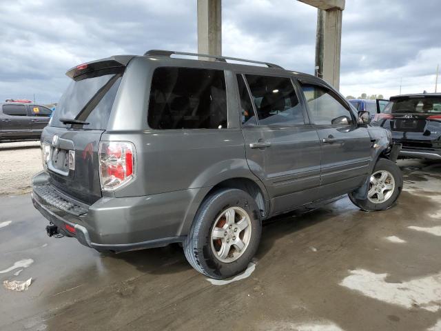 5FNYF28548B001341 - 2008 HONDA PILOT EXL GRAY photo 3